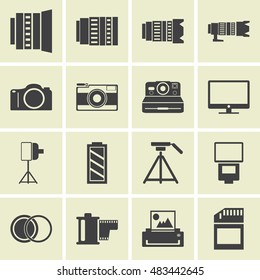 Photography icons
