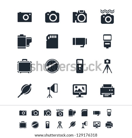 Photography icons