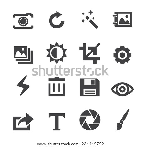 Photography icons