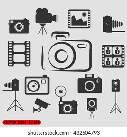 Photography icons and Camera Function Icons