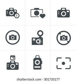 Photography Icons Set