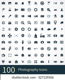 photography Icons Vector set