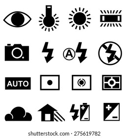 Photography icons.vector