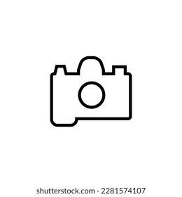 Photography Isolated Line Icon. Editable stroke. It can be used for websites, stores, banners, fliers