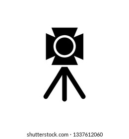 Photography light icon.