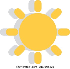 Photography light, illustration, vector on a white background.