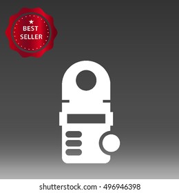 Photography Light Meter Vector Icon Illustration