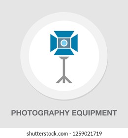 photography lighting equipment icon