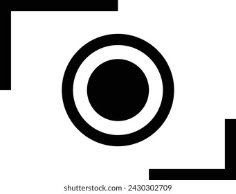 Logo de fotografía, diseño de concepto de cámara	
