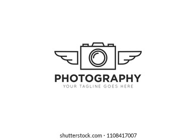 photography logo, camera icon, symbol 