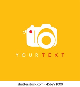 photography logo - camera theme logotype