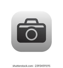 Photography logo. Camera logo vector design on a white background. 