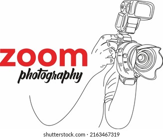 Photography Logo, Photography Camera Vector, Sketch Drawing Of Hand Holding Polaroid Camera, Silhouette Of Still Camera