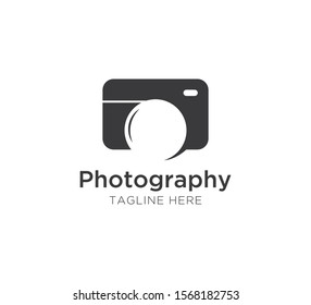 photography logo concept vector design template