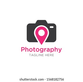 photography logo concept vector design template