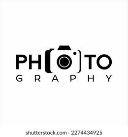 Photography. Photography logo design with camera icon.