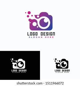 Photography logo design template full vector EPS 10