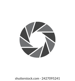 Diseño de logotipo de fotografía Plantilla de ilustración de icono vectorial