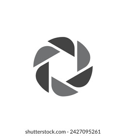 Photography logo design Template vector icon illustration