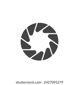 Photography logo design Template vector icon illustration