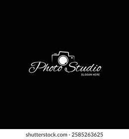Photography Logo Design Template Vector