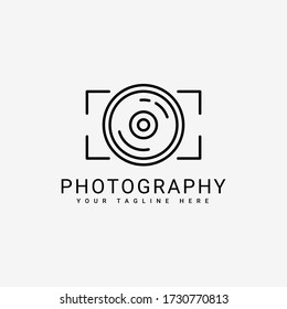 Photography Logo Design Templates With Camera Icons