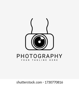 Fotografische Logo-Designvorlagen mit Kamerasymbolen