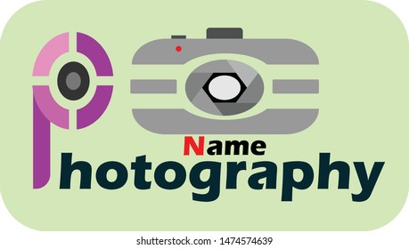 photography logo design. vector eps
