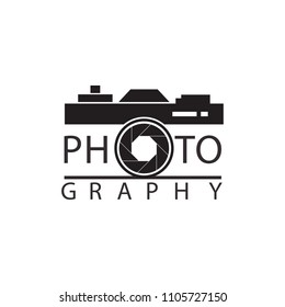 Photography Logo Design Vector Illustration On Stock Vector (Royalty ...