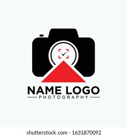 Photography logo design vector for studio and business. Camera icon vector design template