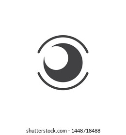 Photography logo design vector template