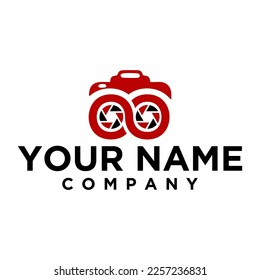 photography logo design vector template