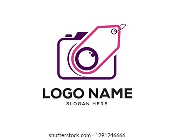 Photography Logo Designs Template Vector, Shop Logo Designs Concept