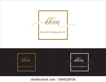 Photography Logo or Icon Design Vector Image Template