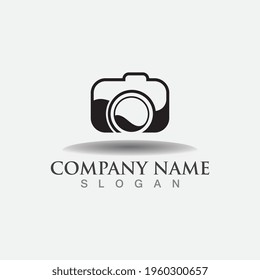 Photography logo image icon camera, Custom digital concept template design