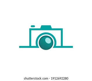 Photography logo photo camera icon 