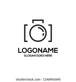 Photography logo. Photographer Logo. Camera logo. Camera illustration. Camera icon