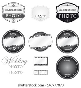 Photography Logo Set Vector