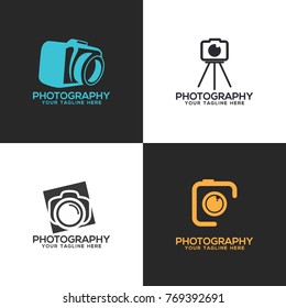 Photography Logo Set Vector