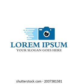 logotipo fotográfico , vector de logotipo de obturación