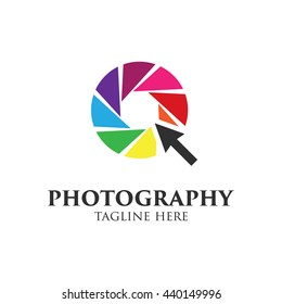 Photography Logo Stock Vector template.