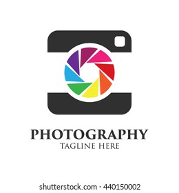 Photography Logo Stock Vector template.