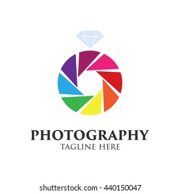 Photography Logo Stock Vector template.