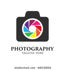 Photography Logo Stock Vector template.