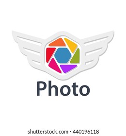 Photography Logo Stock Vector template.