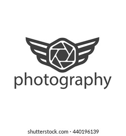 Photography Logo Stock Vector template.