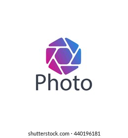 Photography Logo Stock Vector template.