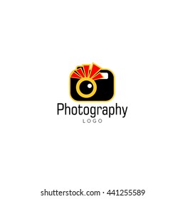 Photography Logo Stock Vector template.