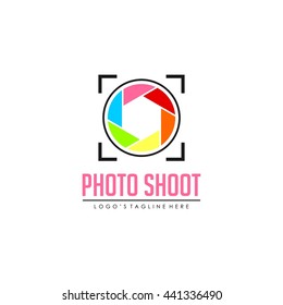 Photography Logo Stock Vector template.