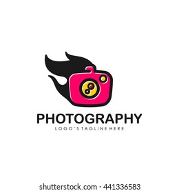 Photography Logo Stock Vector template.